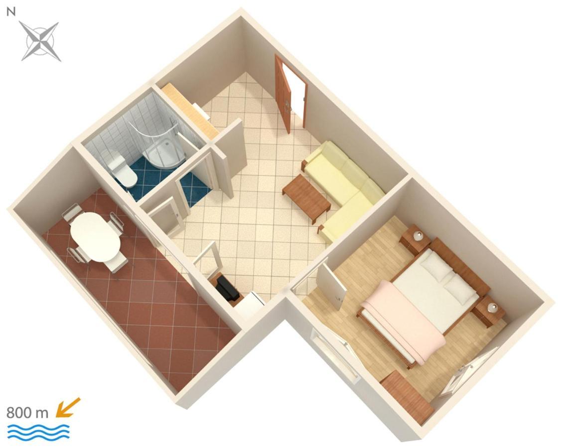 Apartments And Rooms With Parking Space Njivice, Krk - 5458 Екстер'єр фото