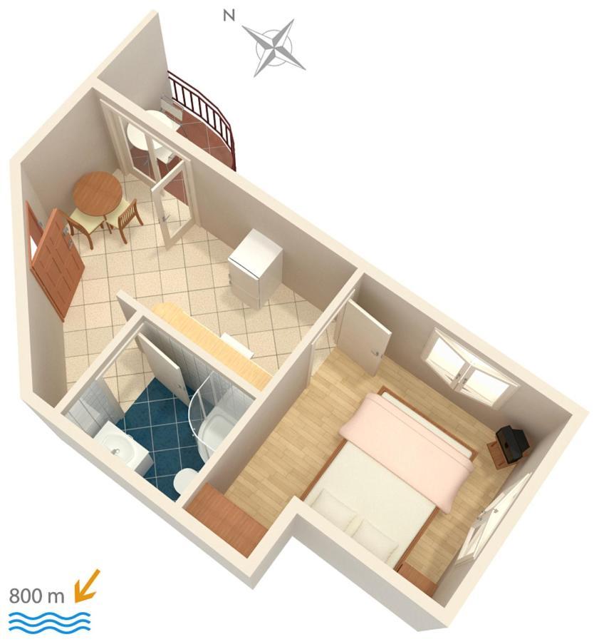 Apartments And Rooms With Parking Space Njivice, Krk - 5458 Екстер'єр фото