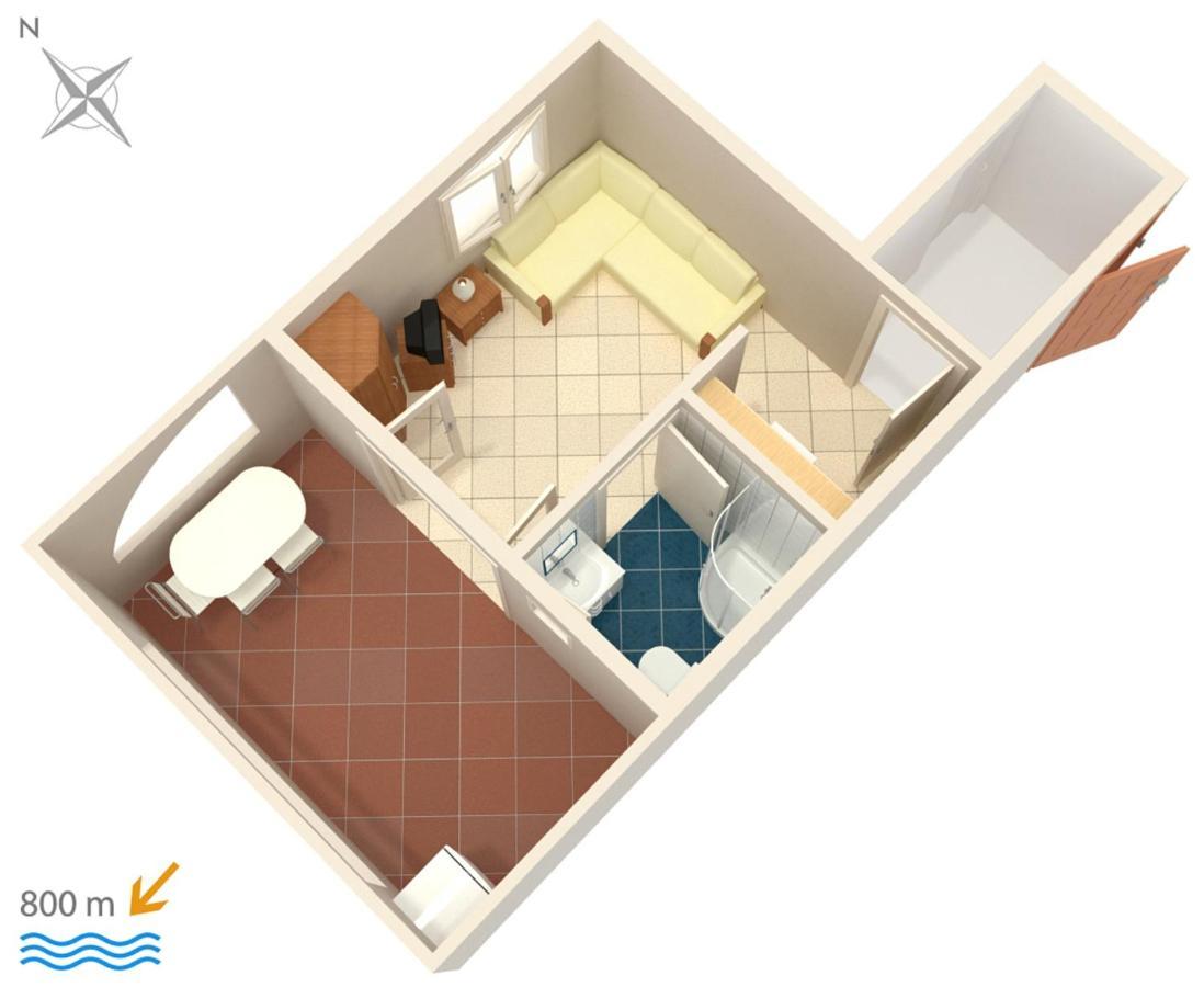 Apartments And Rooms With Parking Space Njivice, Krk - 5458 Екстер'єр фото